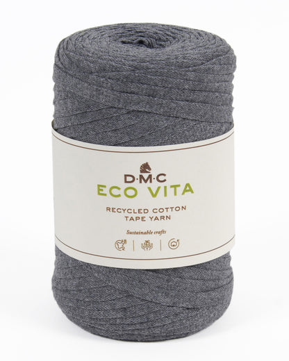 DMC Eco Vita Tape Yarn - heklegarn til vesker og andre prosjekter - 250 g = 120 m