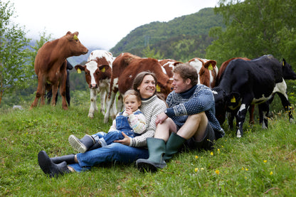 433 Fivel, barn, dame og herre Hefte | Rauma Garn