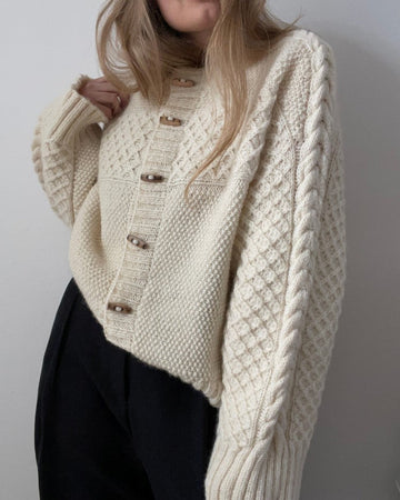 Haraboji Cardigan | Rauma Garn | Strikkepakke