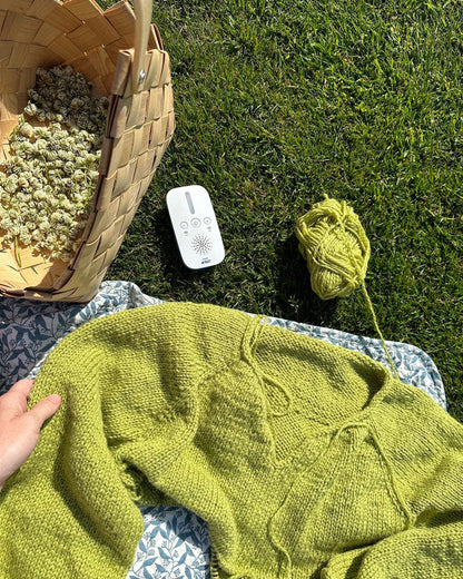 Spirebluse | Rauma Garn | Strikkepakke