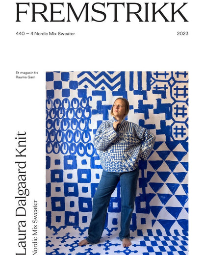 440-4 Nordic Mix Sweater | Digital Oppskrift