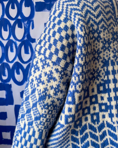 Nordic Mix Sweater | Rauma Garn | Strikkepakke