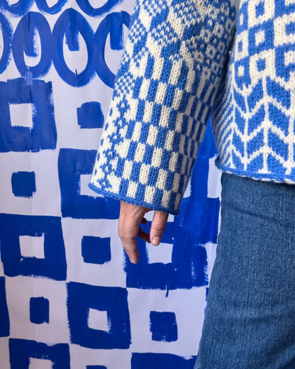 Nordic Mix Sweater | Rauma Garn | Strikkepakke