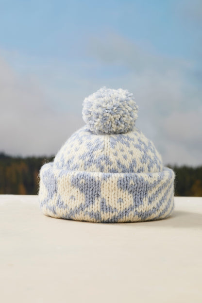 Nordic Mix Lue | Rauma Garn x Laura Dalgaard | Strikkepakke