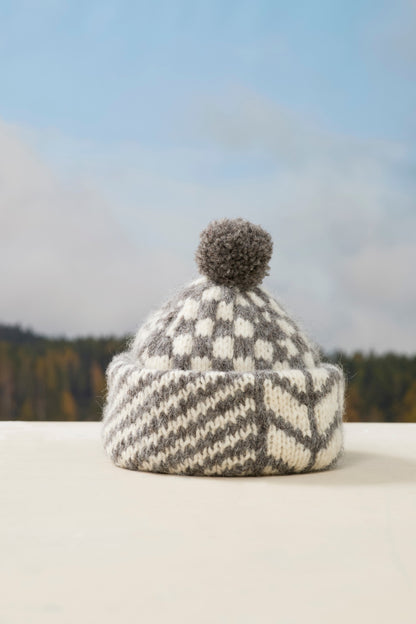 Nordic Mix Lue | Rauma Garn x Laura Dalgaard | Strikkepakke