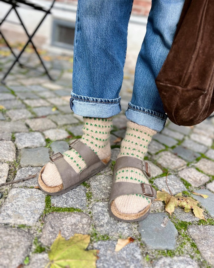 Dado prikkesokker | Rauma Garn | Strikkepakke