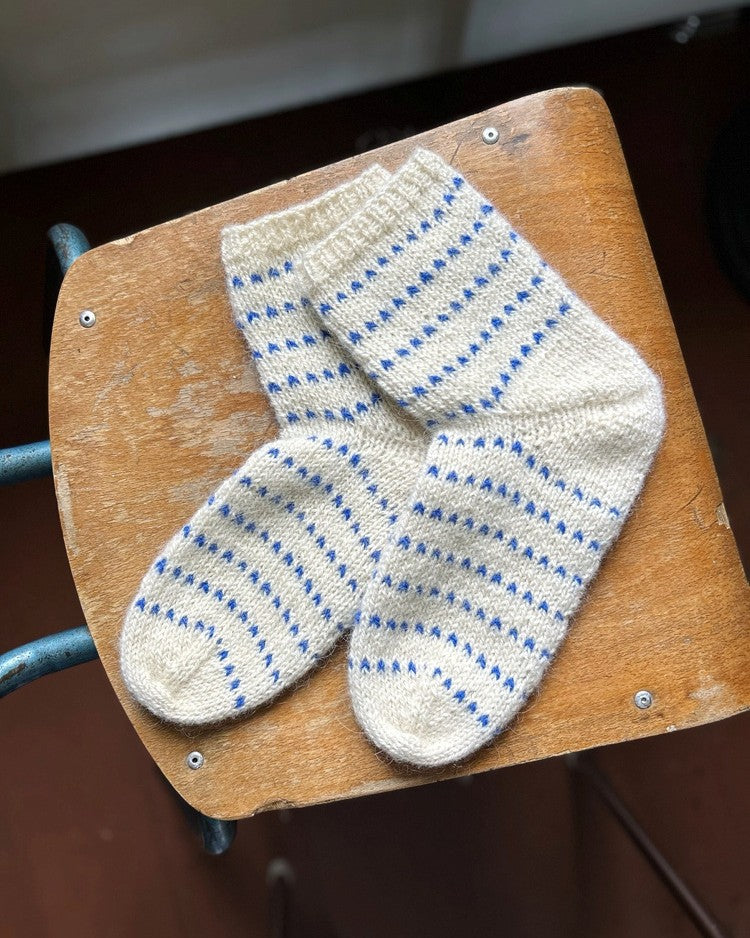 Dado prikkesokker | Rauma Garn | Strikkepakke