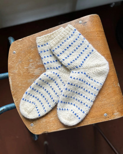 Dado prikkesokker | Rauma Garn | Strikkepakke
