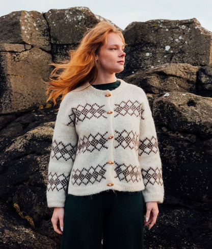 Ragnhild cardigan - Færøysk jakke/kofte | Navia | Strikkepakke