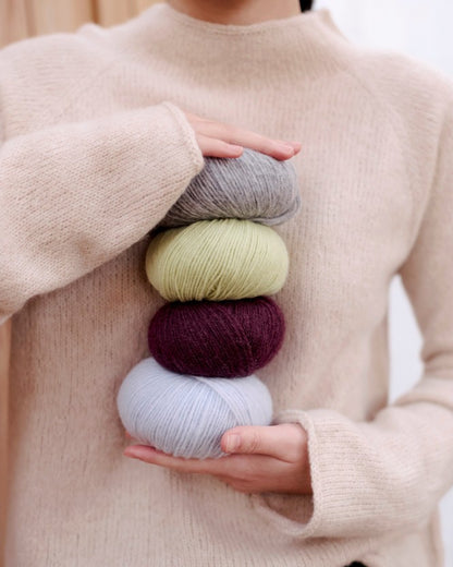 Lun Lenibluse | Rauma Garn | Strikkepakke