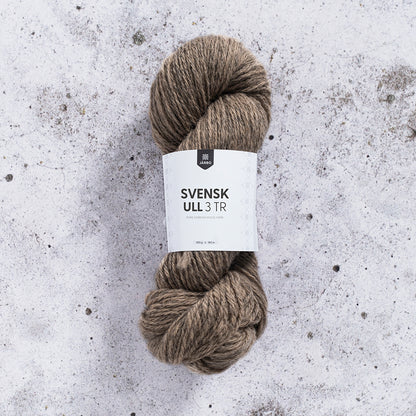 Järbo Svensk Ull 3‑tråds – 100 % svensk ull – 100 g ≈ 180 m