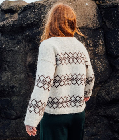 Ragnhild cardigan - Færøysk jakke/kofte | Navia | Strikkepakke