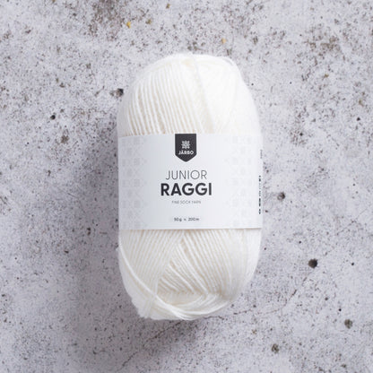 Järbo Junior Raggi – 75 % ull (superwash) / 25 % polyamid – 50 g/≈200 m