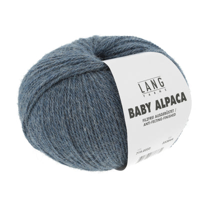 Lang Yarns Baby Alpaca – 100 % baby‑alpakka – 50 g/≈170 m