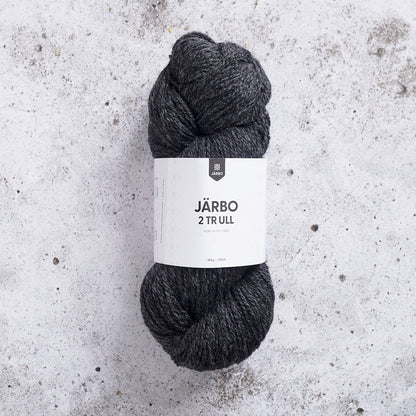 Järbo 2‑tr Ull – 100 % ull – 100 g ≈ 300 m