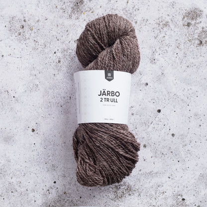 Järbo 2‑tr Ull – 100 % ull – 100 g ≈ 300 m