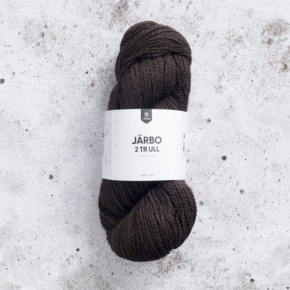 Järbo 2‑tr Ull – 100 % ull – 100 g ≈ 300 m