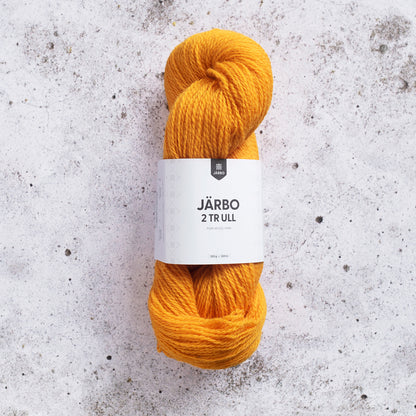 Järbo 2‑tr Ull – 100 % ull – 100 g ≈ 300 m