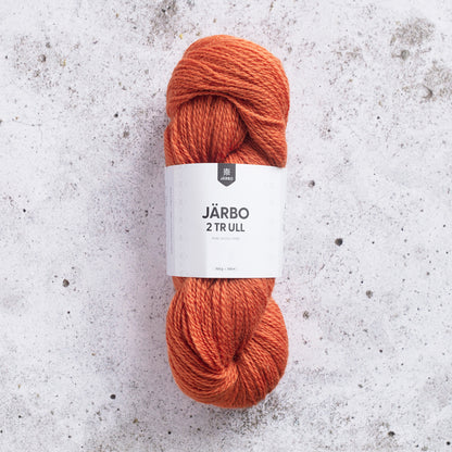 Järbo 2‑tr Ull – 100 % ull – 100 g ≈ 300 m