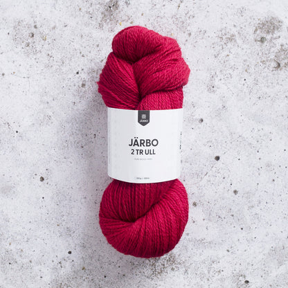 Järbo 2‑tr Ull – 100 % ull – 100 g ≈ 300 m