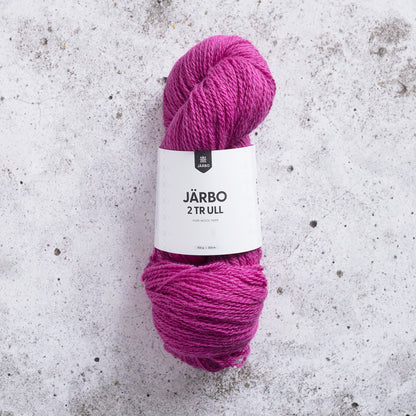 Järbo 2‑tr Ull – 100 % ull – 100 g ≈ 300 m