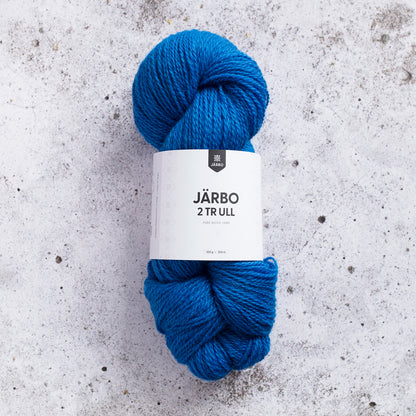 Järbo 2‑tr Ull – 100 % ull – 100 g ≈ 300 m