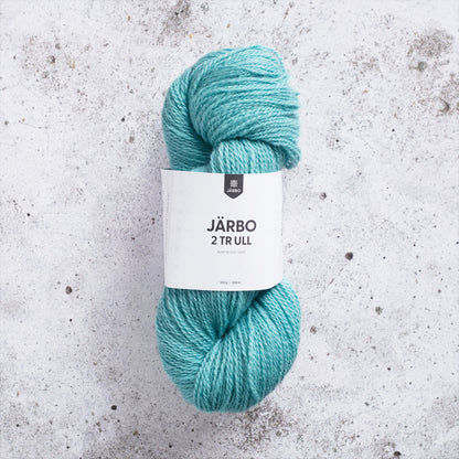 Järbo 2‑tr Ull – 100 % ull – 100 g ≈ 300 m