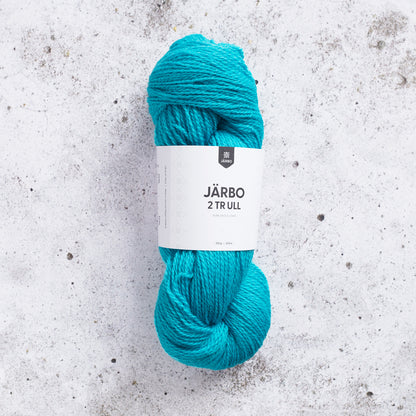 Järbo 2‑tr Ull – 100 % ull – 100 g ≈ 300 m
