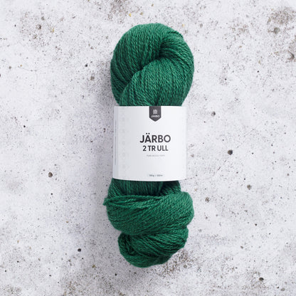 Järbo 2‑tr Ull – 100 % ull – 100 g ≈ 300 m