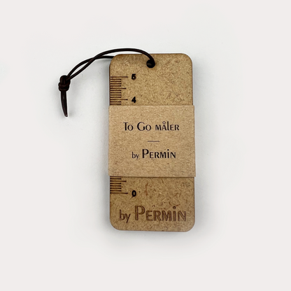 To go - strikkepinnemåler, 2 deler | Permin
