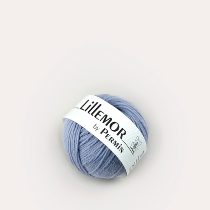 by Permin Lillemor – 100 % økologisk merinoull, 25 g/≈100 m