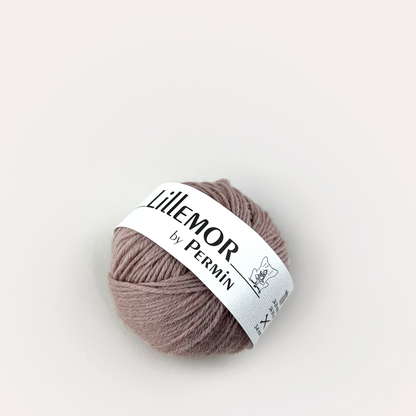 by Permin Lillemor – 100 % økologisk merinoull, 25 g/≈100 m