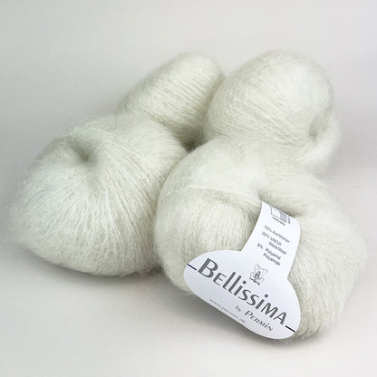 by Permin Bellissima - Mohairgarn med glitter - 50g nøste