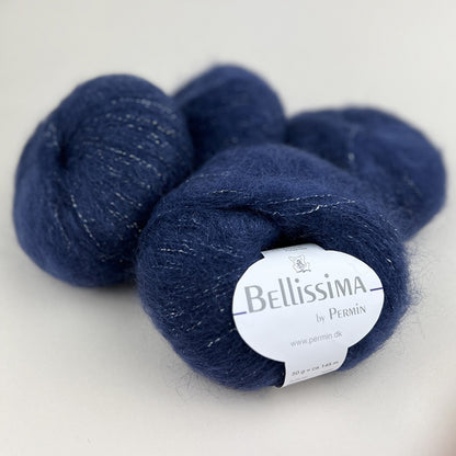 by Permin Bellissima - Mohairgarn med glitter - 50g nøste