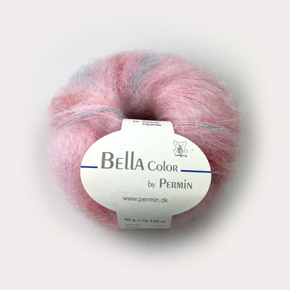 By Permin Bella Color – mohairblanding med mykt fargespill - 50 g = 145 m
