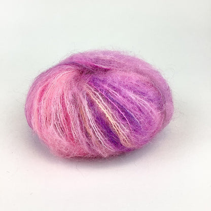 By Permin Bella Color – mohairblanding med mykt fargespill - 50 g = 145 m