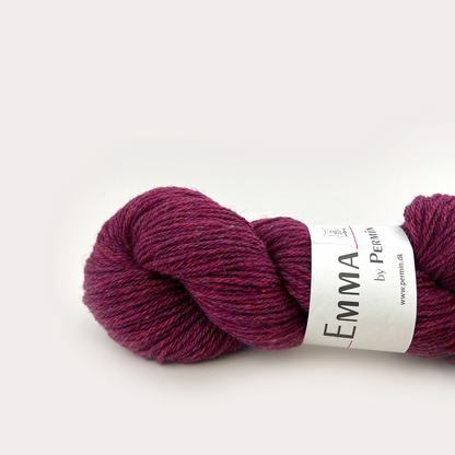 By Permin Emma – 50% Merinoull / 50% Shetlandsull – 50 g ≈ 170 m