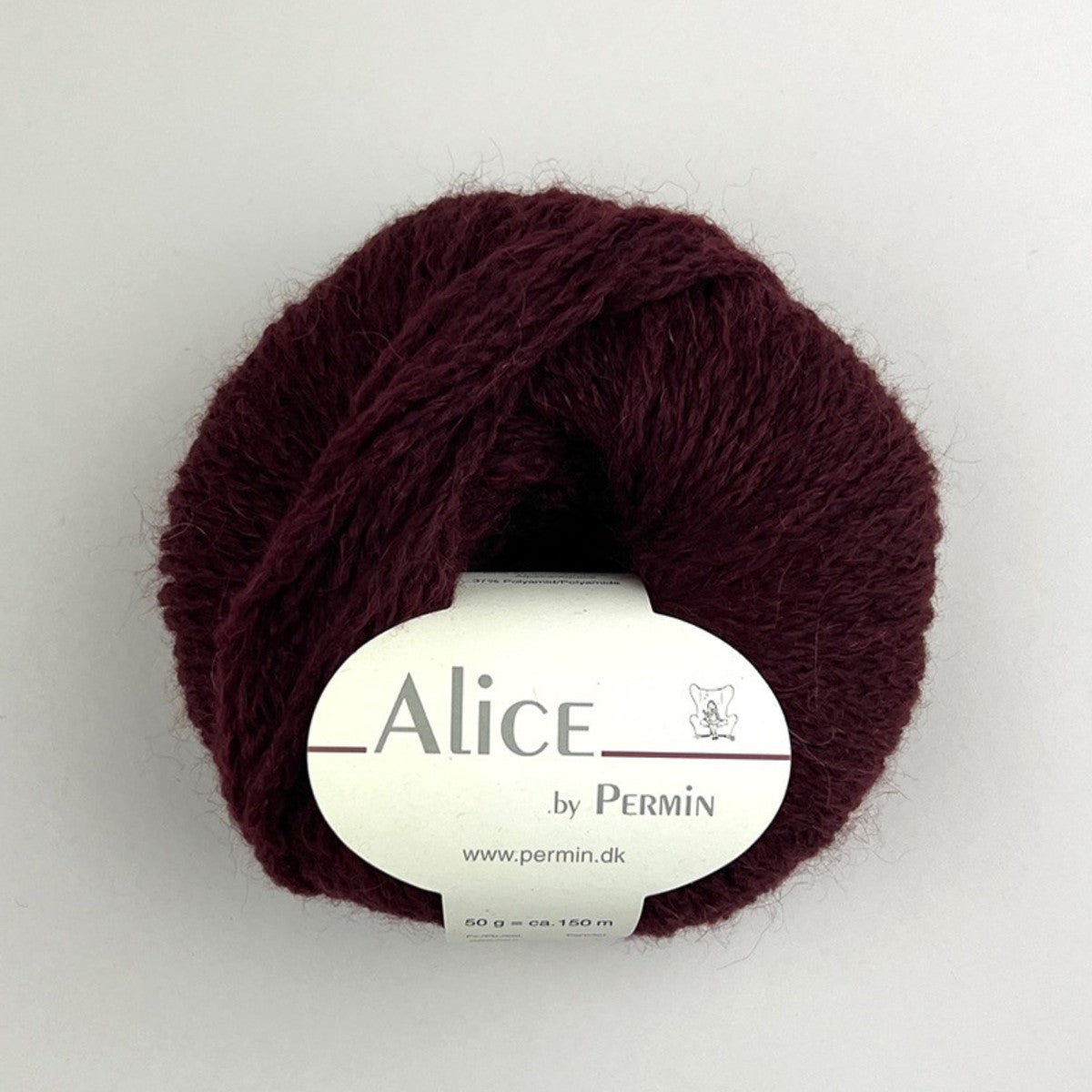 By Permin Alice – 63% Alpakka / 37% Polyamid – 50 g ≈ 150 m