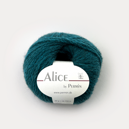 By Permin Alice – 63% Alpakka / 37% Polyamid – 50 g ≈ 150 m
