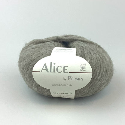 By Permin Alice – 63% Alpakka / 37% Polyamid – 50 g ≈ 150 m