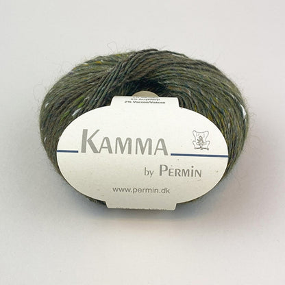 by Permin Kamma – luksus tweedgarn i ull/alpaka/silke - 50 g nøste