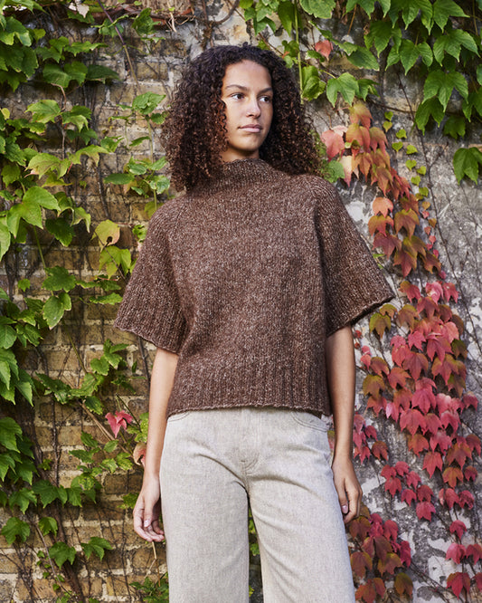 Nanna Raglan T-shirt | by Permin | Strikkepakke