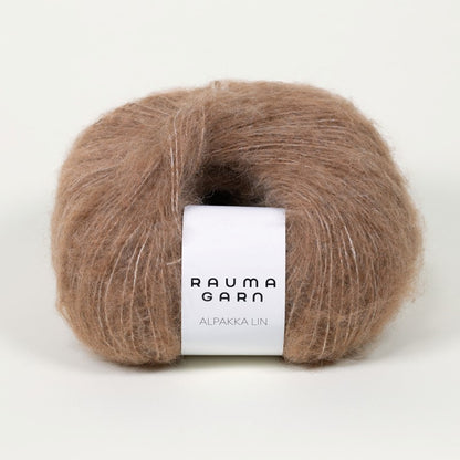 Rauma Garn Alpakka Lin – 48 % baby ­alpakka / 44 % lin / 8 % ull – 50 g/≈175 m