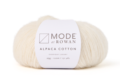 MODE at Rowan Alpaca Cotton – 57 % alpakka / 43 % bomull – 25 g