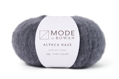 MODE at Rowan Alpaca Haze – 58 % Alpakka, 22 % Ull, 20 % Polyamid – 25 g nøste