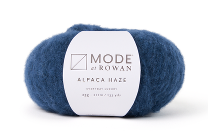 MODE at Rowan Alpaca Haze – 58 % Alpakka, 22 % Ull, 20 % Polyamid – 25 g nøste