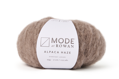 MODE at Rowan Alpaca Haze – 58 % Alpakka, 22 % Ull, 20 % Polyamid – 25 g nøste