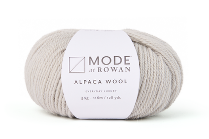 MODE at Rowan Alpaca Wool – mykt garn i 50/50 alpakka og ull - 50 g nøste