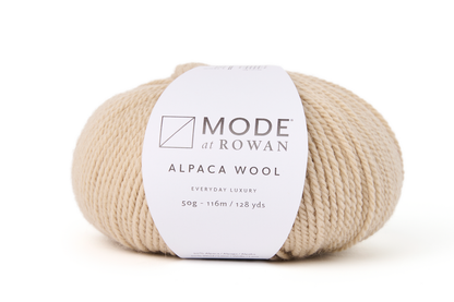 MODE at Rowan Alpaca Wool – mykt garn i 50/50 alpakka og ull - 50 g nøste