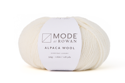 MODE at Rowan Alpaca Wool – mykt garn i 50/50 alpakka og ull - 50 g nøste